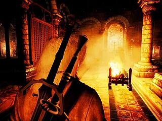 Geralt Encounters Mysterious Woman With Big Ass