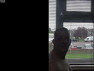 shy meet in public outdoor spot