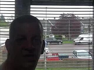 shy meet in public outdoor spot