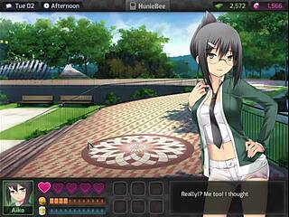 Exploring kawaii waifu in huniepop