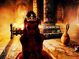 Geralt Encounters Mysterious Woman With Big Ass