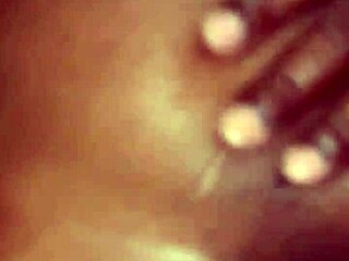 Fat booty ebony in lingerie takes big black cock fully