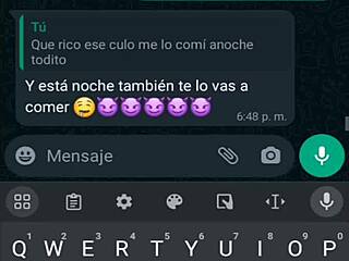 Drunk Colombian neighbor with big ass forgets we fucked last night on webcam chat.