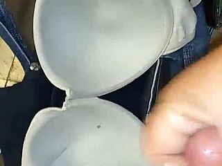 wife's bra hiding some naughty homemade secrets