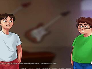 Summertimesaga teen drained while sharing her milk in episode 86