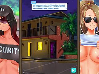 hot busty business game with friends