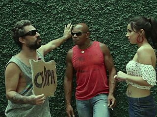 hey, wife invites strangers for anal action with hubby watching! 😲