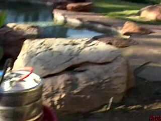 I watched this girl get slammed at a frat party in public!