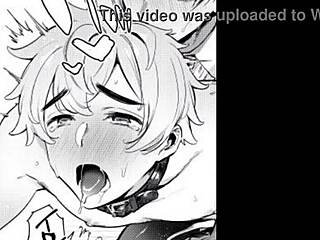 moaning loudly while masturbating with lube and reaching orgasm