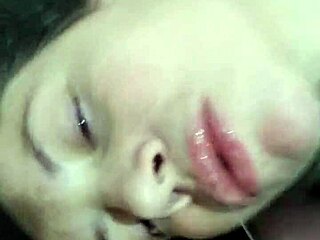 Skinny novinha moans loud on my thick rod with tight wet grip