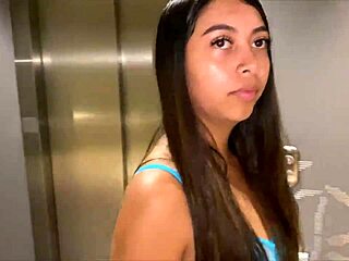 i stumbled on a colombian chick lost in the hotel hallway and we banged in my room