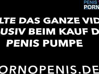 She adorns pussy with ornament for sex test