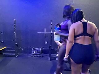 Sex Training: Friends At Gym Fuck With 3 Males And Take Milk On Face