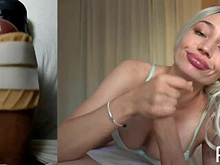 gooning session with ripped clothes and blowjob part 1