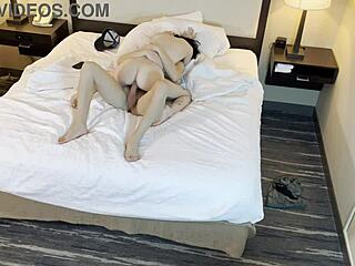 Petite beauty rides cowgirl hard 😘