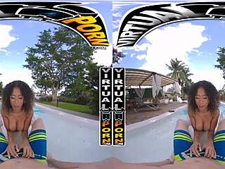i fucked skyla suns by the pool in vr, it was so real