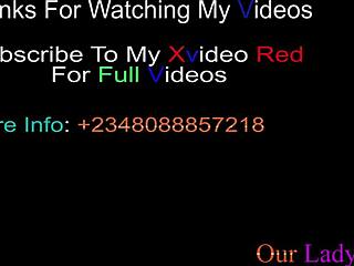 BBW Takes BBC in Leaked African Amateur Hardcore Doggy Action