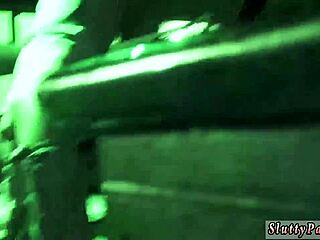 teen in bikini gives blowjob in dorm party