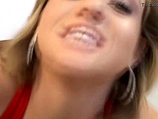 Babe exclaims, 'Caught in titfuck with big ass!'