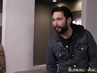 Fetish Punk Overwhelmed By Intense Double Penetration