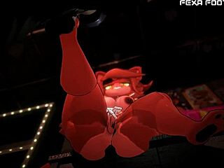 Jsem šokovaný Fap Nights v Frenni’s Night Club Hentai hře s FNAF furry holkami reverzní gangbang