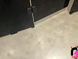 i found this hot black guy at the club but he was with his wife so we snuck into the bathroom and he fucked me hard with his monster cock