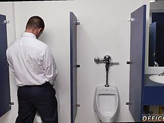 Straight Guy Fingered While Cumming, Thug Gets Gay Blowjob