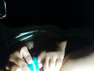 My girlfriend intensely masturbates her juicy pussy.