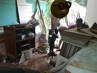 Making professor cum in tight ass and tasting it!