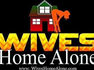 wife shauna home alone with seduction experience