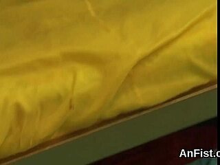 slutty lezzie babes gape and fist fuck tight assholes like crazy! 😱