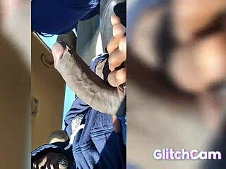 Euroschilles does a parking lot hand job while driving.