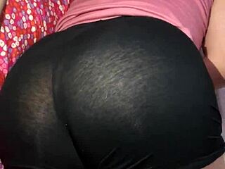 Amiga sneaks over for secret sex while her boyfriend works.