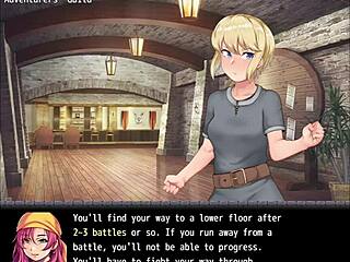 Blonde girl explores monster-filled cave for lost items in Alissa series