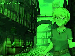 Blonde girl explores monster-filled cave for lost items in Alissa series