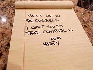 Blindfolded Play in Stepmom's Secret Dungeon Part 1