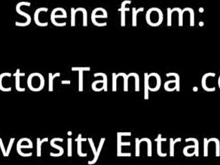 Doctor gives Lotus Lain intense orgasms with vibrator