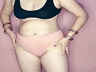 puja performs a captivating nude dance