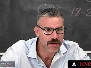 The college slut gets her tight pussy destroyed by teacher! 😈