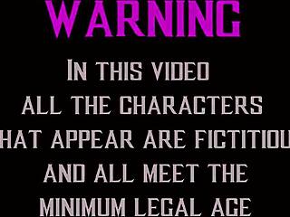 My friend has first lesbian sex with me in 3d cartoon 😘