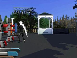 Naruto hentai seduces haku into wild assfucking positions