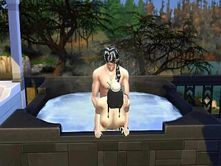 Naruto hentai seduces haku into wild assfucking positions