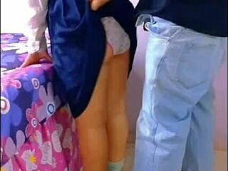 After class, my professor takes me home for tight action. Please, not there, profe!