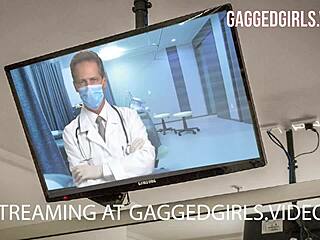 Rachel Adams Endures Intense Bondage Choking And Gagging Therapy