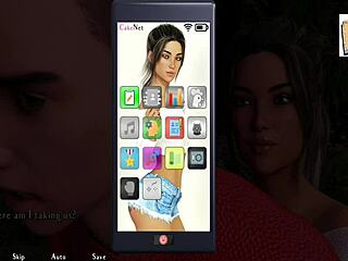 Kinky Brunette Teen 18+ in 3D Cartoon Action