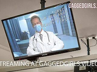 Rachel Adams Endures Intense Bondage Choking And Gagging Therapy