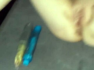 Velvet Rain 23 Pleasuring Herself With New Toys And Squirting Unbelievably