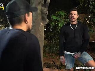 The well-endowed man from the cruising spot