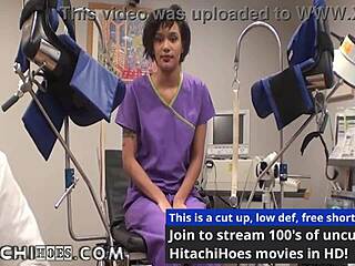 patient jackie banes has orgasms with hitachi wand in hospital