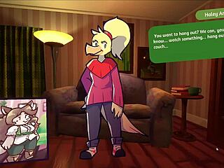 Dos chicas se meten en póker strip peludo